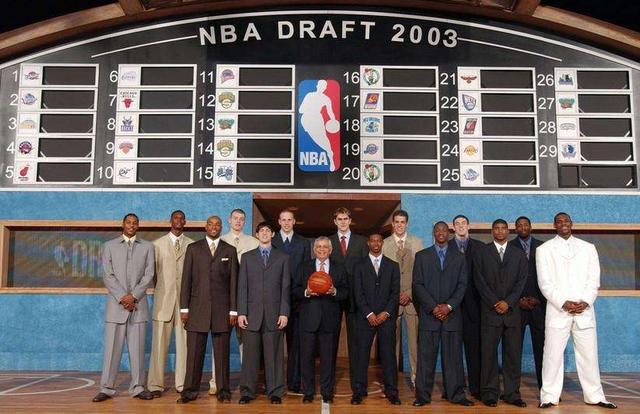 nba新秀顺位03年 03年NBA选秀顺位前十球员名单(1)