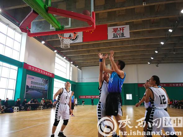 汉中nba球赛 汉中市“河长杯”篮球赛开赛(5)