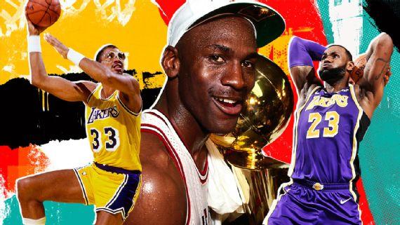 nba篮球史上运动员排名 ESPN发布NBA球员历史排名前10(1)