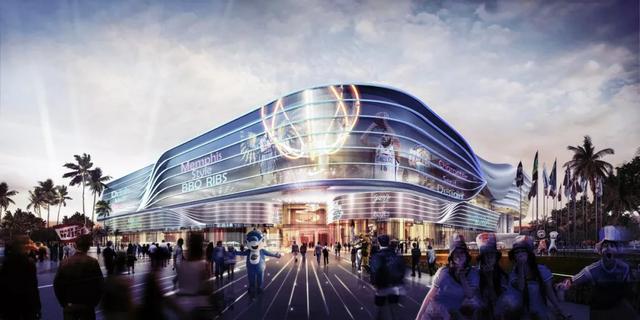 成都建nba球馆 四川首个NBA级篮球馆——金强赛事文旅中心设计(5)