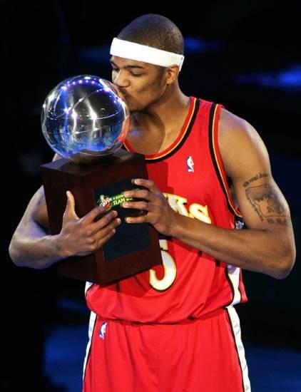 2001年nba全明星扣篮大赛 历届NBA全明星扣篮大赛冠军名单汇总(20)