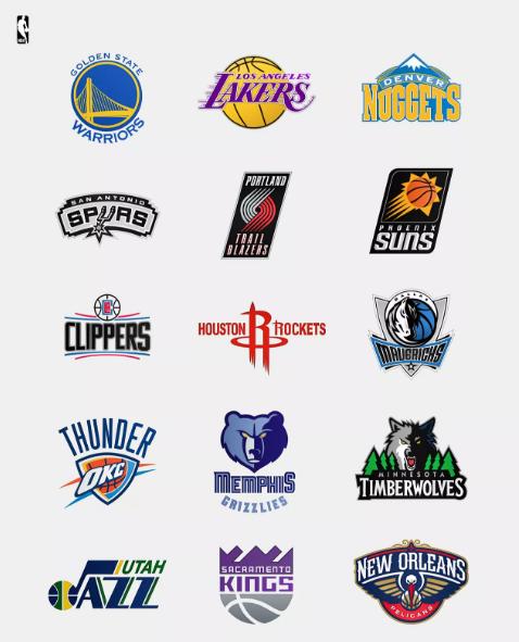 现在nba30支球队队标和名称 NBA联盟30支球队对标及球馆名称(1)