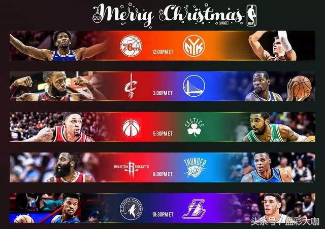 nba圣诞大战常客 NBA一年一度圣诞大战(1)