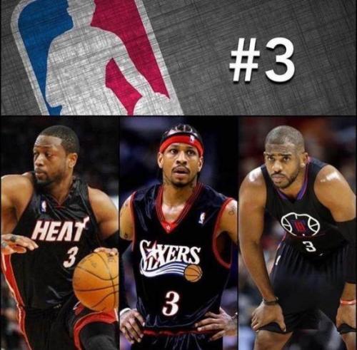 穿3号球衣的nba明星 NBA穿3号球衣的五位代表(1)
