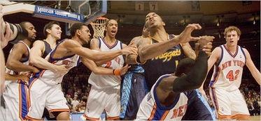nba07-08赛季打架 五次NBA打架大冲突(4)