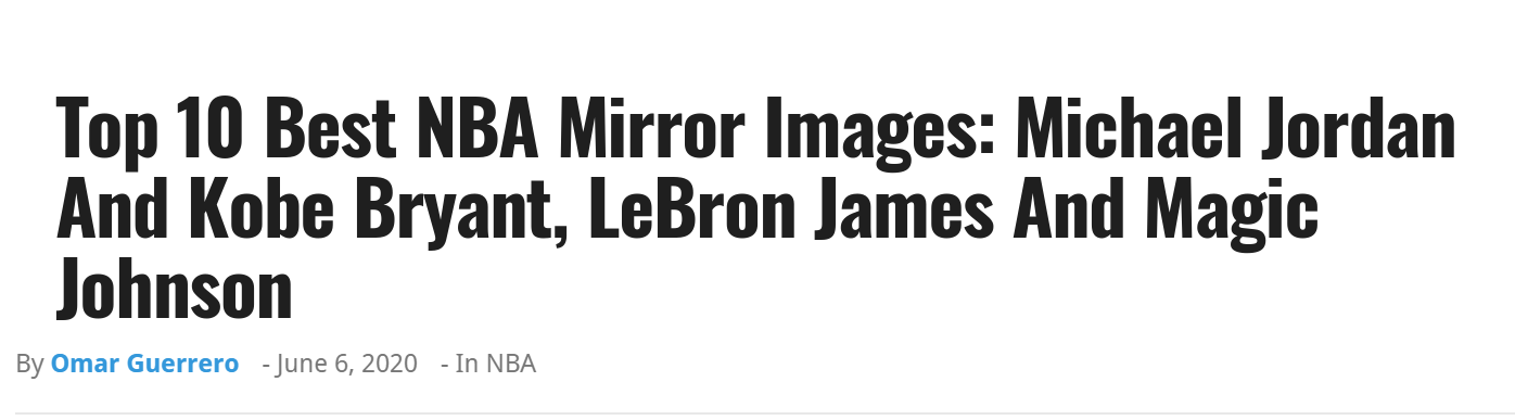 nba球星像让雷诺 10大NBA球星镜像出炉(8)