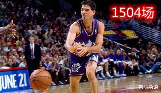 NBA常规赛总出场数超1600有多难，历史仅一人堪称铁人之王，乔詹科无缘(7)