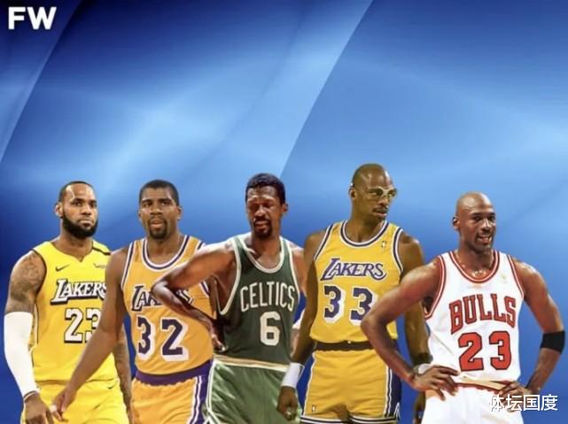 最新NBA历史最强阵容名单：乔丹无悬念，新世纪仅詹姆斯够格(1)