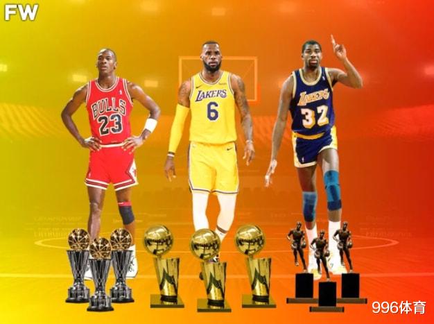 NBA拿3MVP+3冠+3FMVP有多难？历史仅3人做到，贾巴尔邓肯都不行(3)