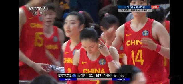 中国女篮世界杯开门红63分赢韩国(1)