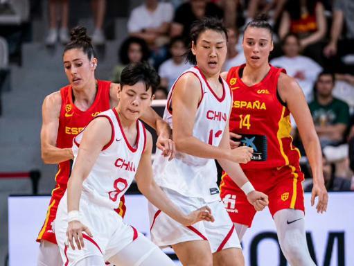 中国女篮欧洲拉练次战：16分惨负西班牙吞首败3人上双高颂14分(1)