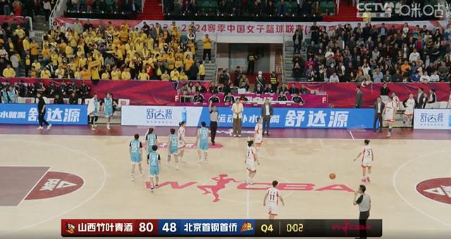 北京女篮连负山西女篮 结束本赛季WCBA征程(1)