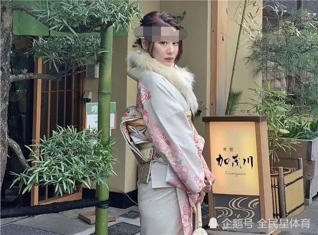 范志毅女儿穿日本和服游玩！已入籍英国，凭留学生身份进同济大学！(3)