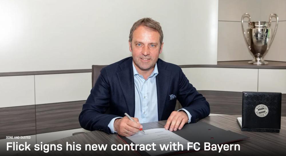 官方：弗里克与拜仁签署续约合同，至2023年(1)
