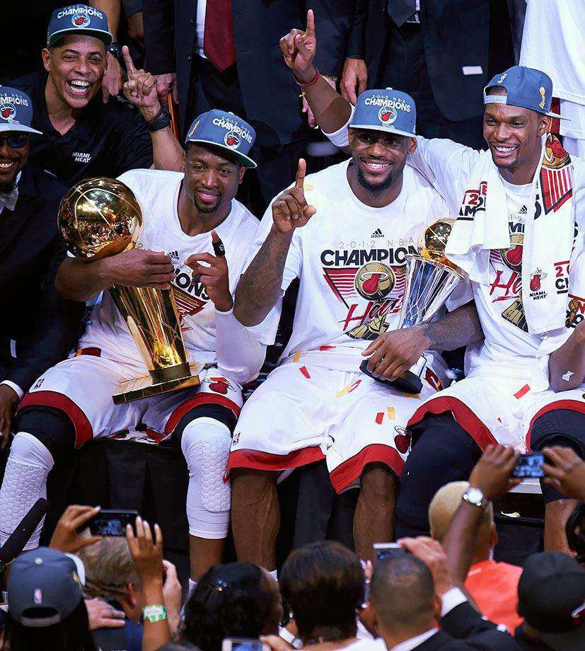 NBA历史前十巨星首冠用时：詹姆斯苦等9赛季，两人一进联盟就夺冠(2)