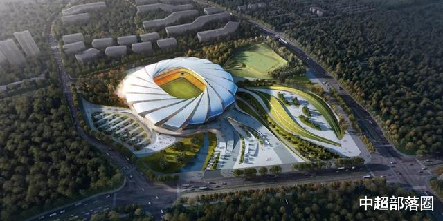 喜讯！中国足球又一专业足球场动工：容纳6万人，预计2022年建成(2)