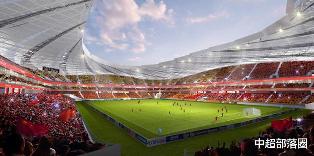 喜讯！中国足球又一专业足球场动工：容纳6万人，预计2022年建成(4)