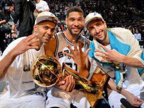 致敬我们的青春，马刺王朝建立者，NBA最伟大的三人组GDP(7)