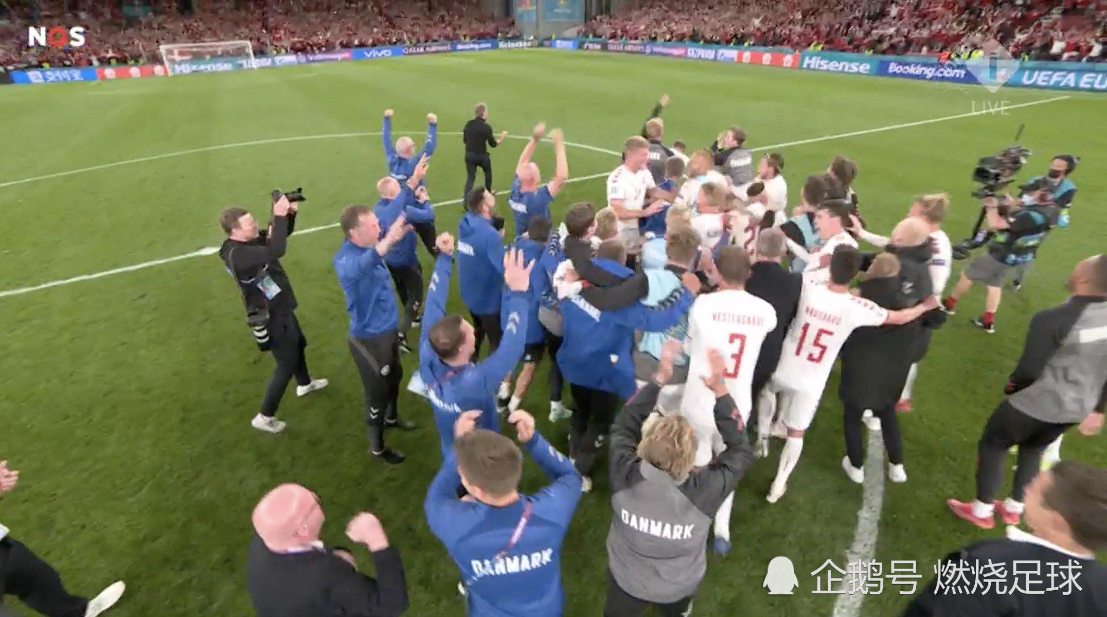 为了埃里克森！丹麦童话再现！奇迹晋级16强，创造欧洲杯历史(4)
