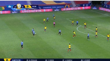 哥伦比亚点球4-2乌拉圭，奥斯皮纳两度扑点(3)