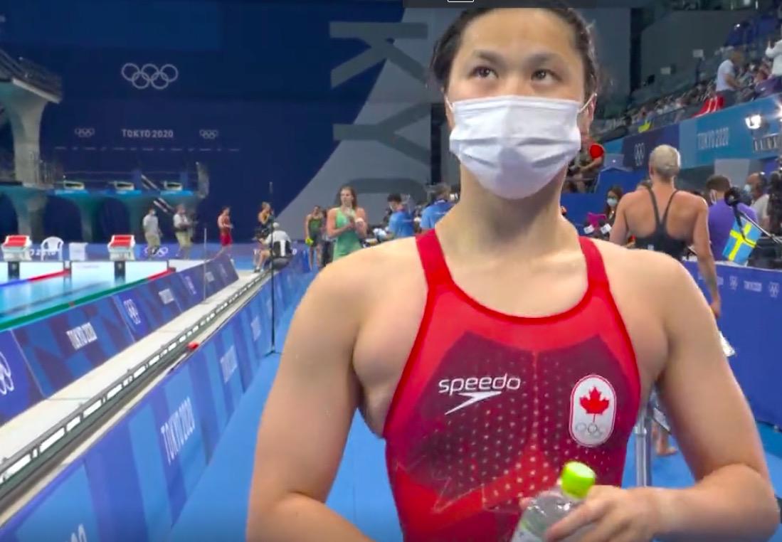 张雨霏遭0.05秒绝杀，中国最后15米丢金牌，加籍华裔弃婴翻盘夺冠(6)