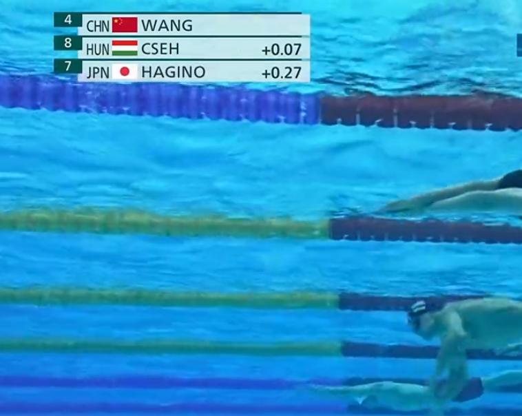 1分55秒00！汪顺200米个人混合泳夺冠，金牌来之不易，怒吼庆祝(3)
