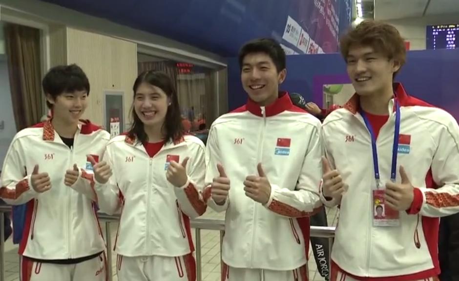 恭喜！4x100米男女混接力中国队夺银，张雨霏2金2银，英国夺冠(1)