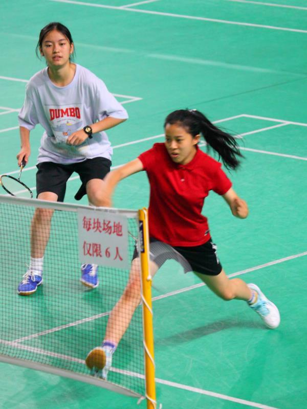 2021西城区中小学生羽毛球比赛在广安体育馆开幕(3)