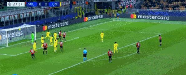 欧冠-米兰1-2利物浦，萨拉赫＆奥里吉建功(2)