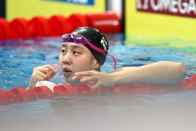 30秒10！唐钱婷六天两破女子50米蛙泳亚洲纪录(1)