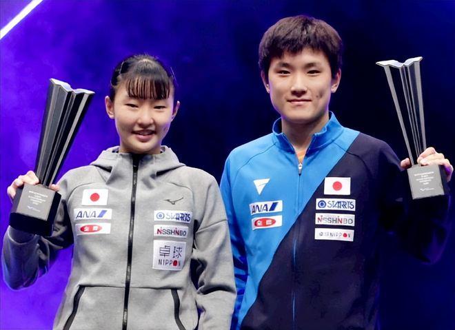 14岁日本乒乓小将夺双冠，险胜“小伊藤”，身高远超被寄予众望！(3)