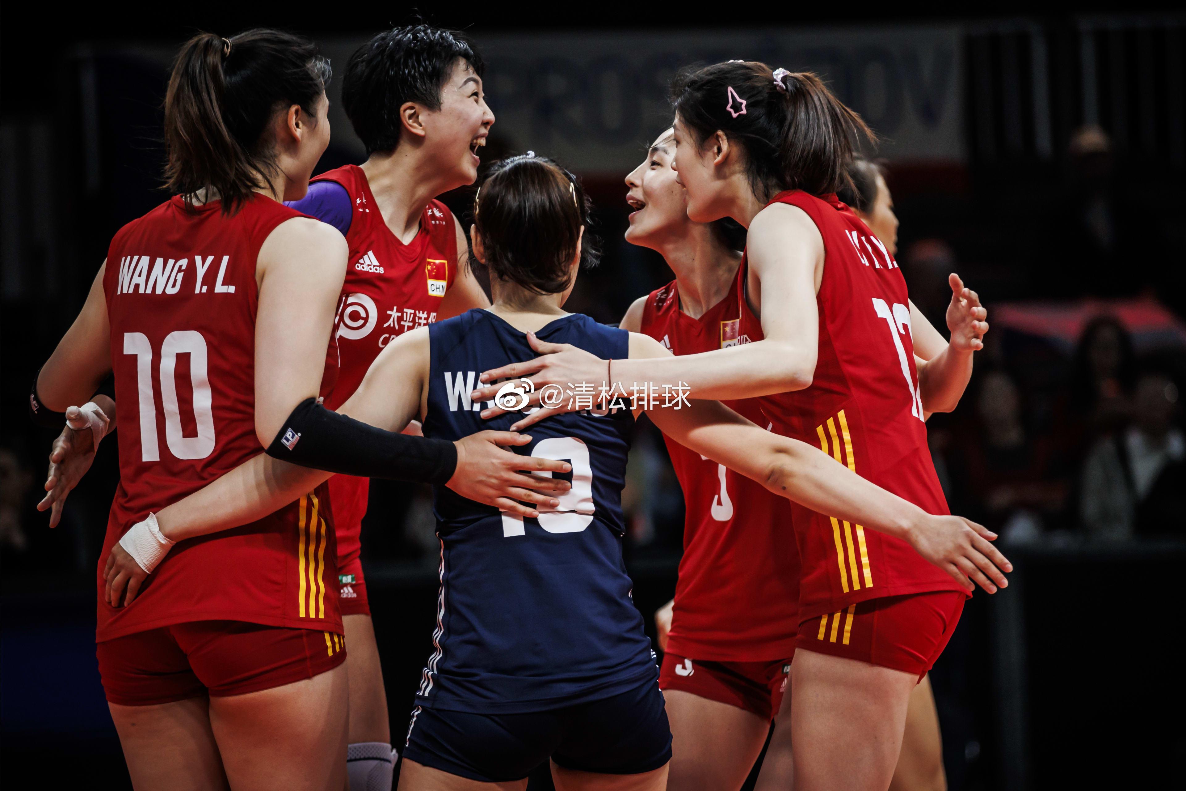 【比赛预告】2023年世界女排联赛日本名古屋站对阵双方：中国女排vs巴西女排比赛(1)
