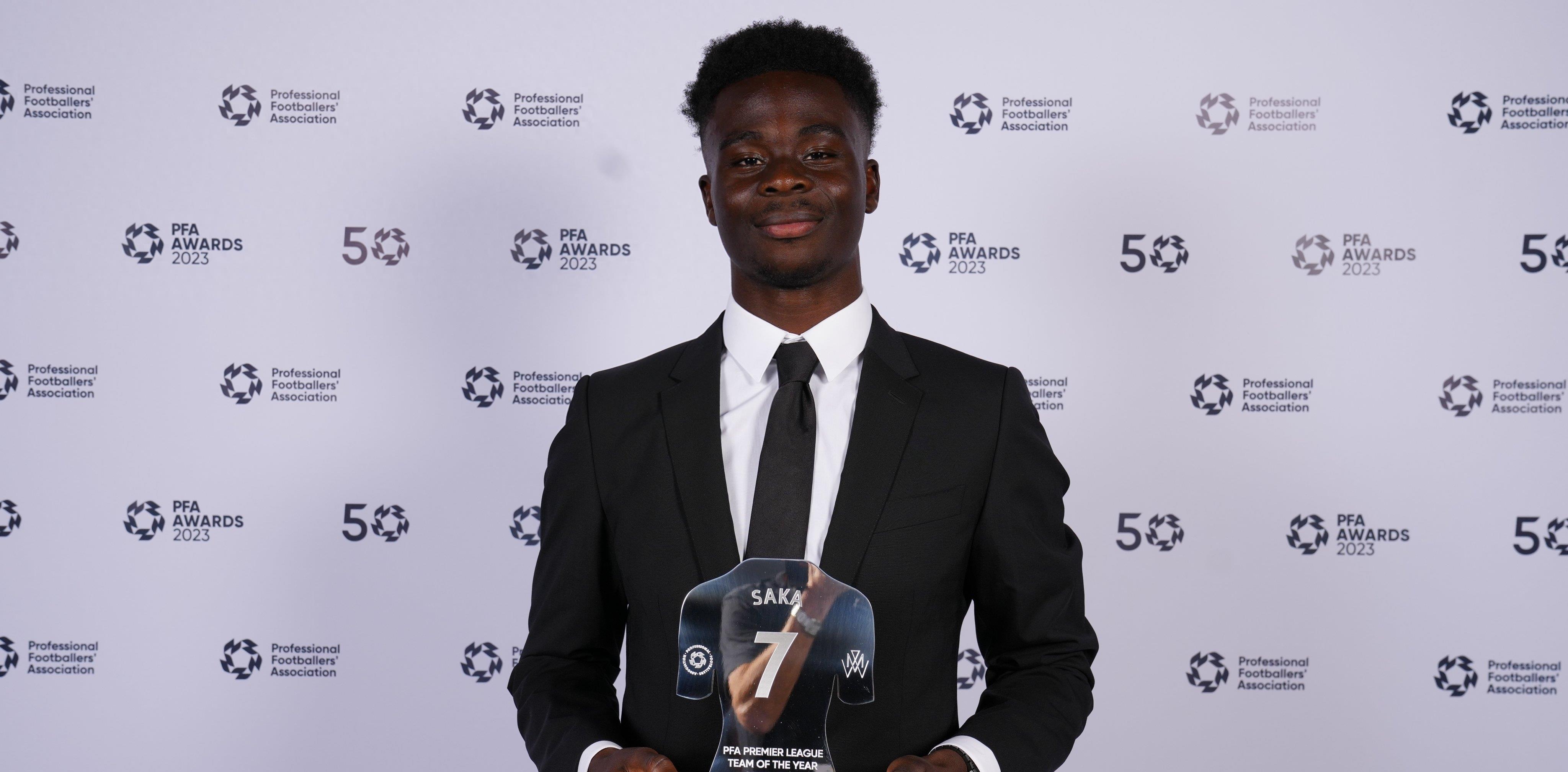 哈兰德当选PFA年度最佳球员 萨卡获最佳年轻球员奖(3)