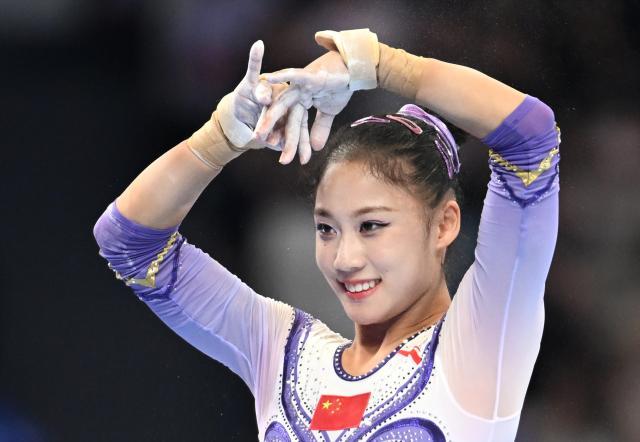 27日总结：中国奖牌总数过百 女子体操全能13连冠(1)