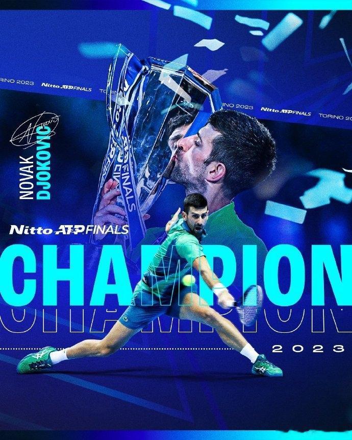 ATP年终总决赛：德约2-0完胜辛纳，成就总决赛七冠王伟业(1)
