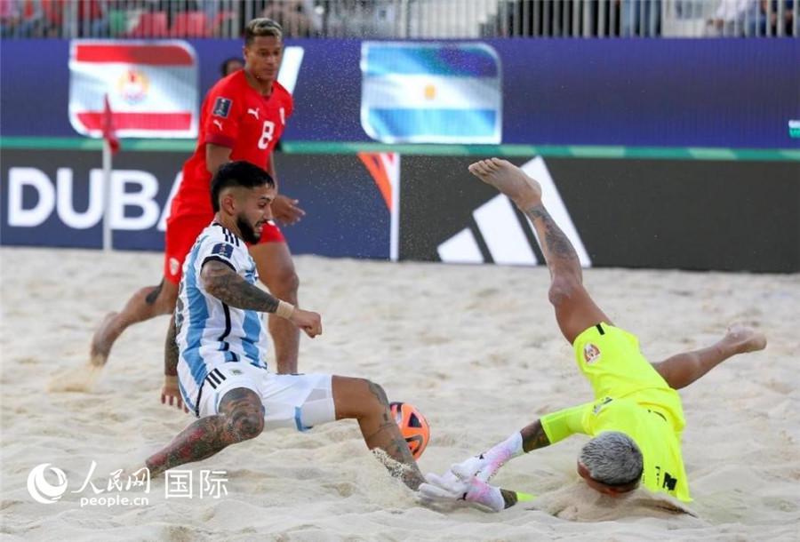 2024年国际足联沙滩足球世界杯在迪拜举行(2)