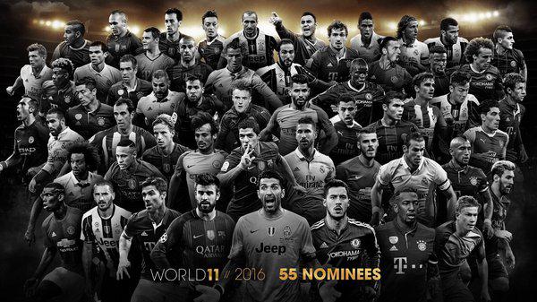 2016欧冠最佳门将候选 FIFA2016年最佳阵容候选公布(1)