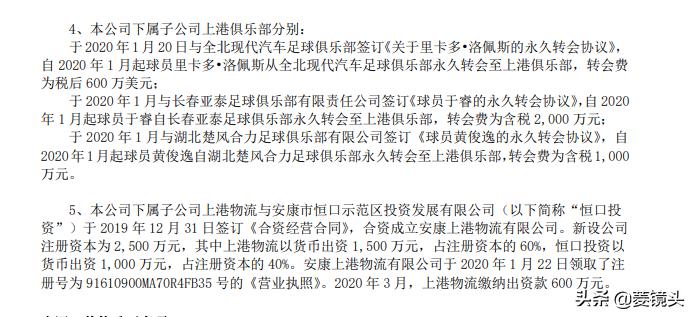 上海上港中超足球俱乐部 上港俱乐部2019年收入超20亿(3)