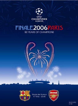 2005 2006 欧冠 2006赛季欧冠决赛巡礼——巴塞罗那VS阿森纳(1)