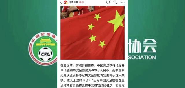 中国女足亚洲杯夺冠奖金汇总，有望突破5000万，就差中国足协了(6)