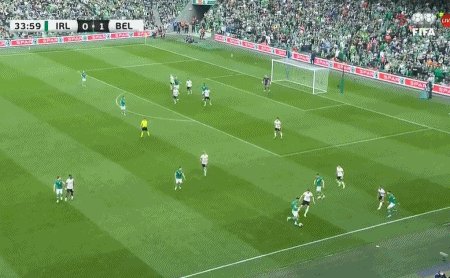 【热身】巴舒亚伊瓦纳肯破门 比利时2比2客平爱尔兰(3)