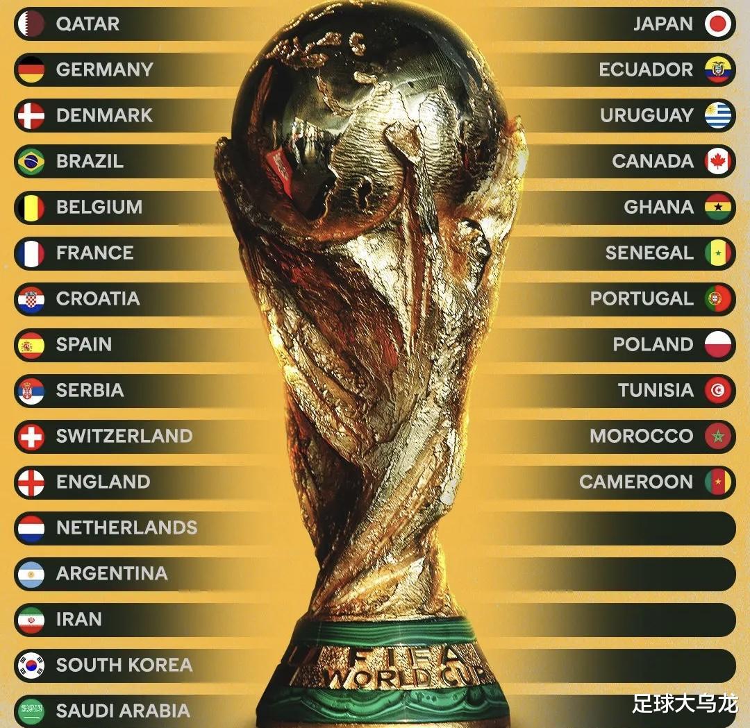 争议！世界杯夺冠榜出炉：阿根廷第6，C罗被严重低估，法国仅第二(1)