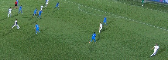 【欧国联】巴雷拉+罗马队长破门 意大利中楣2比1胜(4)