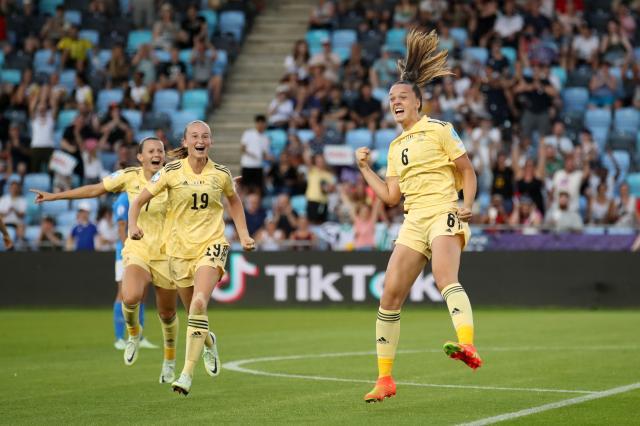 [女足欧洲杯]比利时创历史出线 冰岛102分钟绝平(1)