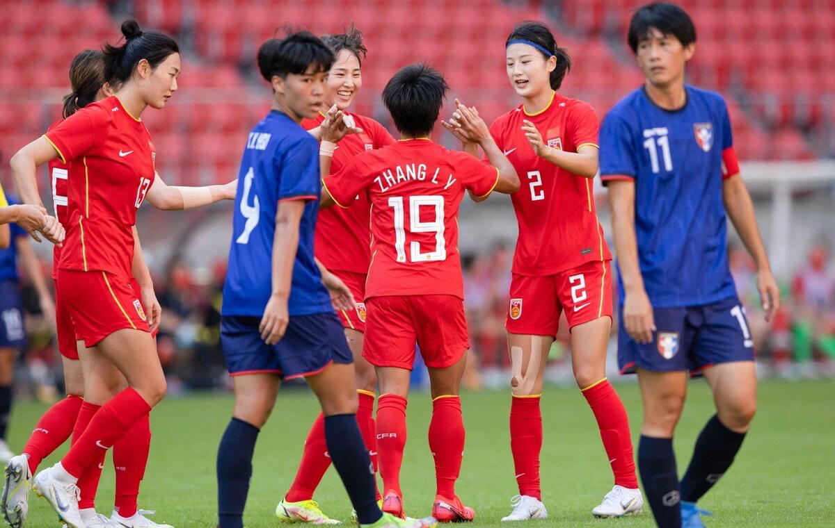 ​CCTV5直播，中国女足对决手下败将，冲击第二冠，王霜东亚杯首秀(3)