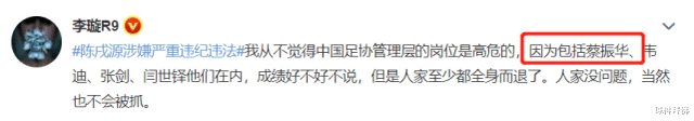人民日报发声后，62岁蔡振华被查悬念揭露，名记官方证实，他早被架空(5)