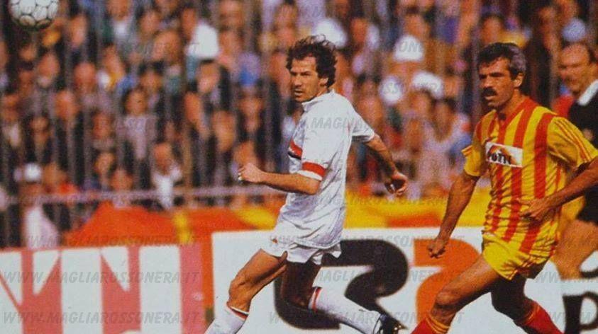 AC米兰队史今天：1990年意甲巴雷西+巴斯滕破门，客场2-1逆转莱切(1)