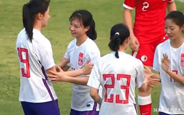5-0！中国女足提前1轮出线，半场打崩亚洲鱼腩，5场狂轰26球丢0球(3)