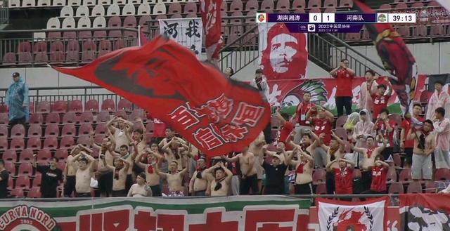 足协杯，河南队1：0险胜湖南湘涛，对于比赛的过程球迷不满意(6)