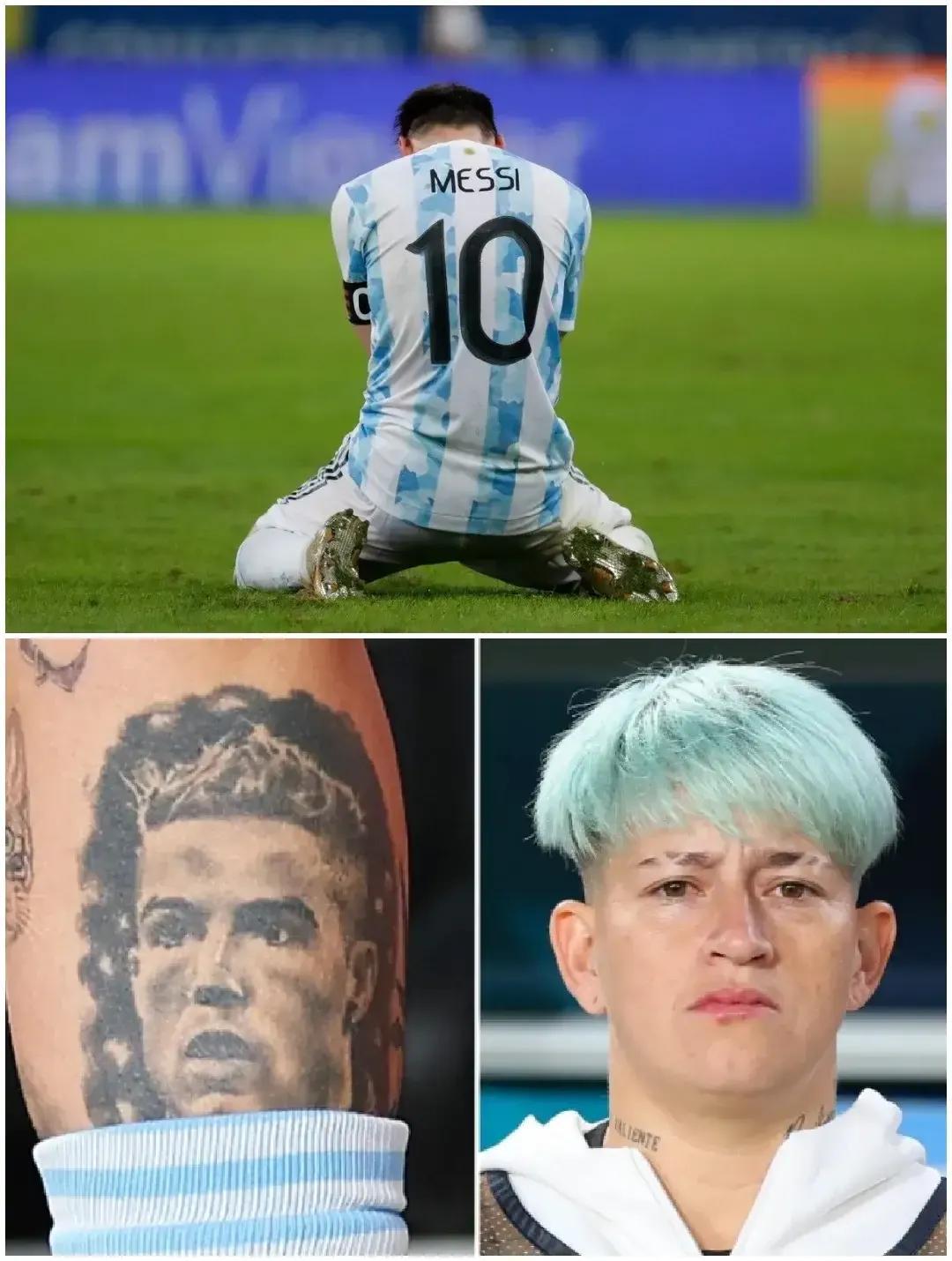 魔怔了？！[摊手]
拿一个阿根廷女足球员就代表一切？！代表所有人？！
不见世界杯(1)